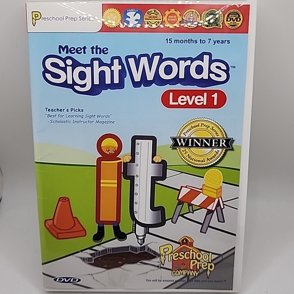 Meet the Sight Words Level 1 DVD - Picture 1 of 3